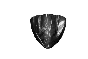 Carbon Windshield for Kawasaki Z 1000 2003-2006 Carbon+Fibreglass | Twill Weave | Glossy