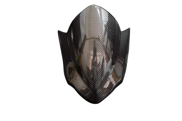 Carbon Windshield for Suzuki B-King 1300 2007-2011 Carbon+Fibreglass | Twill Weave | Glossy