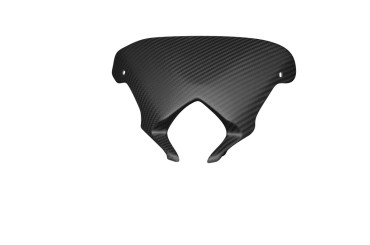Carbon Windshield for Yamaha FZ8 100% Carbon | Twill Weave | Matt