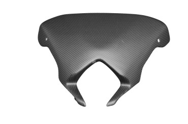 Parabrisas Carbono por Yamaha FZ8 100% Carbono | Patron Sencillo | Opaco