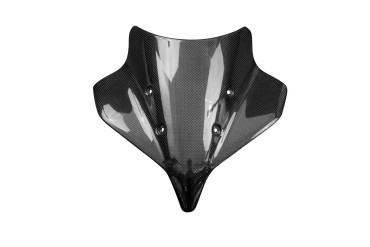 Parabrisas Carbono por Yamaha MT-10 2022- Carbono+Fibra de Vidrio | Patron Sencillo | Brillante