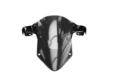 Paravento (più grande dell´originale) Carbonio per BMW S 1000 RR 2019- / M 1000 RR 2021- 100% Carbonio | Spigato | Brillante