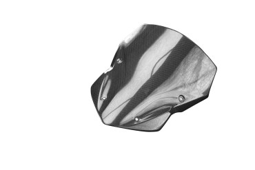 Carbon Windschutz (größer als Original) für Kawasaki Z900 2017-2019 Carbon+Fiberglas | Leinwand | Glossy