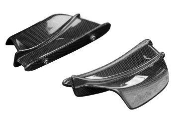 Winglets Carbono por BMW S 1000 R / S 1000 RR Carbono+Fibra de Vidrio | Patron Sencillo | Brillante