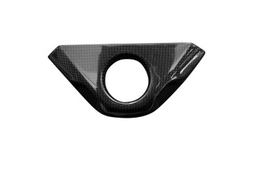 Carbon Ignition Lock Cover for BMW S1000XR 2020- Carbon+Fibreglass | Plain Weave | Glossy