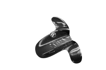 Tapa de la cerradura de encendido Carbono por Ducati 748 / 996 / 998 Carbono+Fibra de Vidrio | Patron Enlazado | Brillante