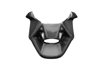 Tapa de la cerradura de encendido Carbono por Ducati Monster 937 2021- Carbono+Fibra de Vidrio | Patron Sencillo | Brillante