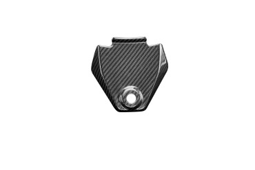 Coperchio del lucchetto di accensione Carbonio per KTM 690 SMC R 2020- Carbonio+Fibra di Vetro | Spigato | Brillante