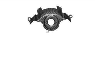 Tapa de la cerradura de encendido Carbono por Kawasaki Z1000 2010-2016 Carbono+Fibra de Vidrio | Patron Enlazado | Brillante