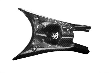Carbon Ignition Lock Cover for Kawasaki Z800 Carbon+Fibreglass | Twill Weave | Glossy