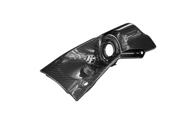 Carbon Zündschlossabdeckung für Kawasaki Z900 Carbon+Fiberglas | Köper | Glossy