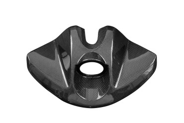 Tapa de la cerradura de encendido Carbono por Triumph Trident 660 Carbono+Fibra de Vidrio | Patron Sencillo | Brillante