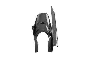 Carbon Rear Fender (Long Version) for Triumph Trident 660 Carbon+Fibreglass | Plain Weave | Glossy