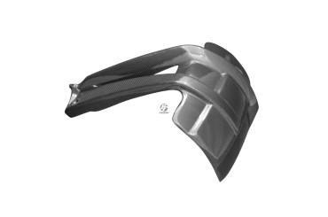 Garde boue arrière Carbone pour BMW R 1200GS / Adventure 2004-2013 Carbone+Fibre de Verre | Toile Contraignant | Brillant