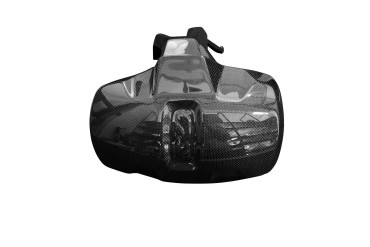 Carbon hinteres Schutzblech für BMW R 1300 GS 2023- Carbon+Fiberglas | Leinwand | Glossy