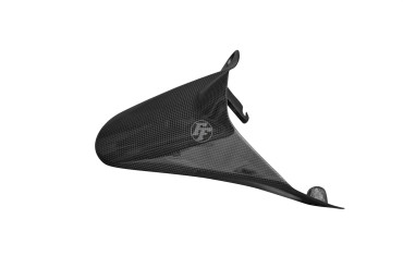 Guardafango posterior Carbono por Ducati Monster 1200 2014-2016 Carbono+Fibra de Vidrio | Patron Sencillo | Brillante