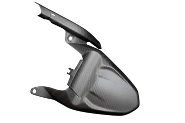 Carbon Rear Fender for Ducati Monster 937 SP 2023- Carbon+Fibreglass | Plain Weave | Matt