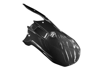 Guardafango posterior Carbono por Ducati Multistrada 1200 Enduro / Touring / Pro / 950 2018 Carbono+Fibra de Vidrio | Patron Sencillo | Brillante