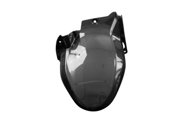 Garde boue arrière Carbone pour Ducati Multistrada V4 2021- Carbone+Fibre de Verre | Toile Contraignant | Brillant