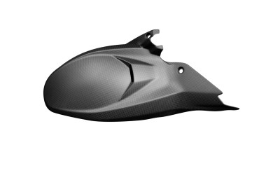 parafango posteriore Carbonio per Ducati Multistrada V4 Pikes Peak 2022- 100% Carbonio | Tela | Opaco