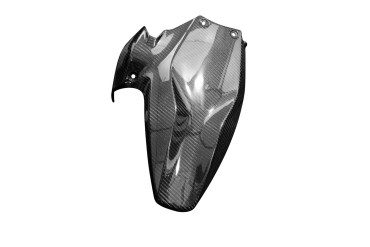 Guardafango posterior Carbono por Ducati Panigale V2 2020-2022 Carbono+Fibra de vidrio | Patron Enlazado | Brillante
