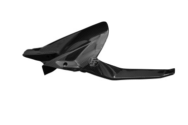 Carbon Rear Fender for KTM 1290 Super Duke R 2014-2015 Carbon+Fibreglass | Twill Weave | Glossy