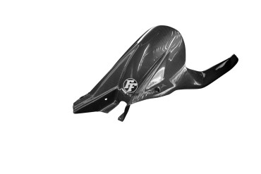 Garde boue arrière Carbone pour KTM 1290 Super Duke R / GT 2016- Carbone+Fibre de Verre | Toile Contraignant | Brillant