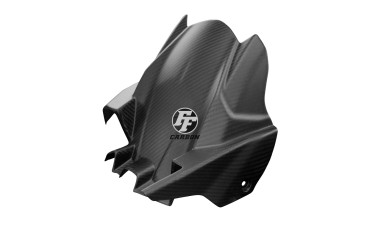 Carbon hinteres Schutzblech für Kawasaki Z650 2017-2021 Carbon+Fiberglas | Köper | Matt