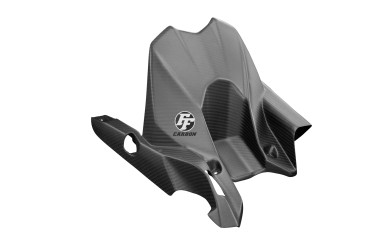 Garde boue arrière Carbone pour Kawasaki Z800 Carbone+Fibre de Verre | Toile Sergé | Mat