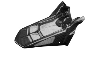 Carbon Rear Fender for Kawasaki Z800 Carbon+Fibreglass | Twill Weave | Glossy