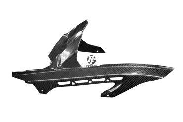 parafango posteriore Carbonio per Kawasaki Z900 2017- / Z900 RS 2018-2021 100% Carbonio | Spigato | Brillante