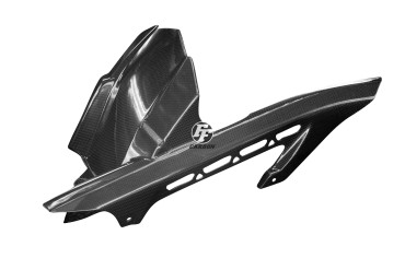 parafango posteriore Carbonio per Kawasaki Z900 2017- / Z900 RS 2018-2021 100% Carbonio | Tela | Brillante