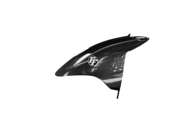 Guardafango posterior Carbono por Kawasaki ZX10R 2008-2009 Carbono+Fibra de Vidrio | Patron Sencillo | Brillante