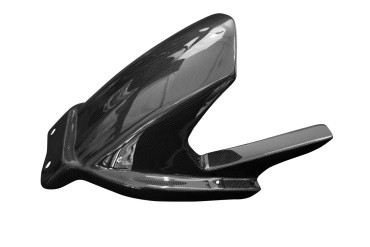 parafango posteriore Carbonio per Suzuki Hayabusa 100% Carbonio | Tela | Brillante