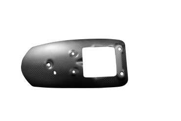 Guardafango posterior Carbono por Triumph Speed Twin 2021- 100% Carbono | Patron Enlazado | Opaco