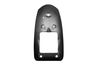 Guardafango posterior Carbono por Triumph Speed Twin 2021- Carbono+Fibra de Vidrio | Patron Sencillo | Opaco