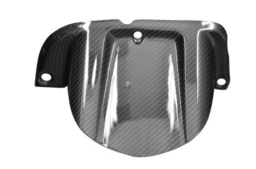 Guardafango posterior Carbono por Yamaha FZ1 / FZ8 Carbono+Fibra de Vidrio | Patron Enlazado | Brillante