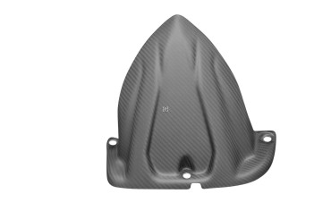 Guardafango posterior Carbono por Yamaha FZ8 100% Carbono | Patron Enlazado | Opaco