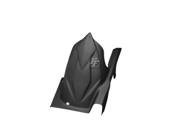 parafango posteriore con paracatena Carbonio per Kawasaki Z 750 2007-2012 