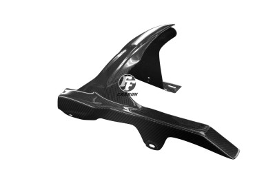 Carbon Rear Fender + Chain Guard for Kawasaki Z 750 2007-2012 100% Carbon | Twill Weave | Glossy