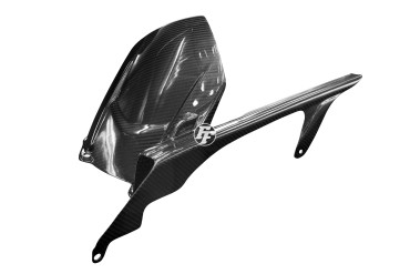 Carbon hinteres Schutzblech mit Kettenschutz für Yamaha R1 07-08 100% Carbon | Köper | Glossy