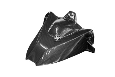 parafango posteriore senza ritaglio Carbonio per BMW S1000RR 2010-2018 / BMW S1000R 2014-2020 Carbonio+Fibra di Vetro | Tela | Brillante