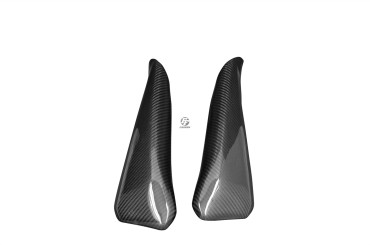 piccola carenatura laterale posteriore per silenziatore posteriore non standard Carbonio per Ducati Hypermotard 796 / 1100 