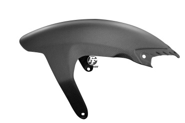 Carbon Front Fender (Rear Unit) for KTM 1290 Super Duke R 2014-2019 / GT 2016- Carbon+Fibreglass | Plain Weave | Matt