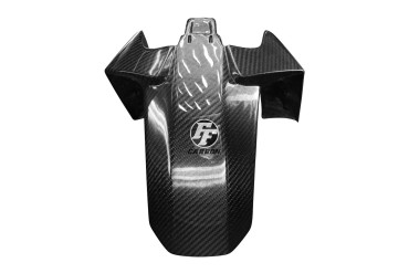 Carbon vorderes Schutzblech (Hinteres Teil) für KTM 790 Duke / 890 Duke / GP / R Carbon+Fiberglas | Köper | Glossy