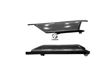 Parafango anteriore Pannelli laterali Carbonio per BMW F800 GS 2016- Carbonio+Fibra di Vetro | Spigato | Brillante