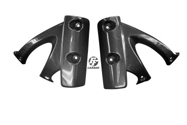 Carbon vorderes Schutzblech Seitenteile für Buell XB12STT / XB12X Carbon+Fiberglas | Leinwand | Glossy