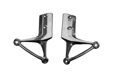 Carbon vorderes Schutzblech Seitenteile für Kawasaki Z900 RS Carbon+Fiberglas | Leinwand | Glossy