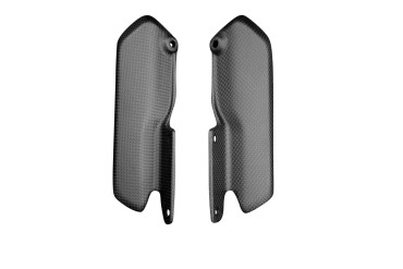 Garde boue avant (seulement parties latérales) Carbone pour Triumph Speed Twin 2021- Carbone+Fibre de Verre | Toile Contraignant | Mat