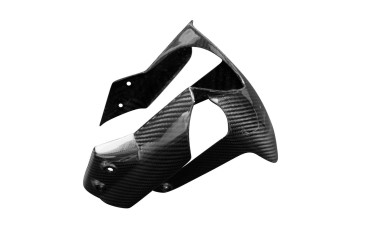 Carbon Front Fender (Lower Unit) for Aprilia SMV 750 Dorsoduro / Dorsoduro 1200 100% Carbon | Twill Weave | Glossy